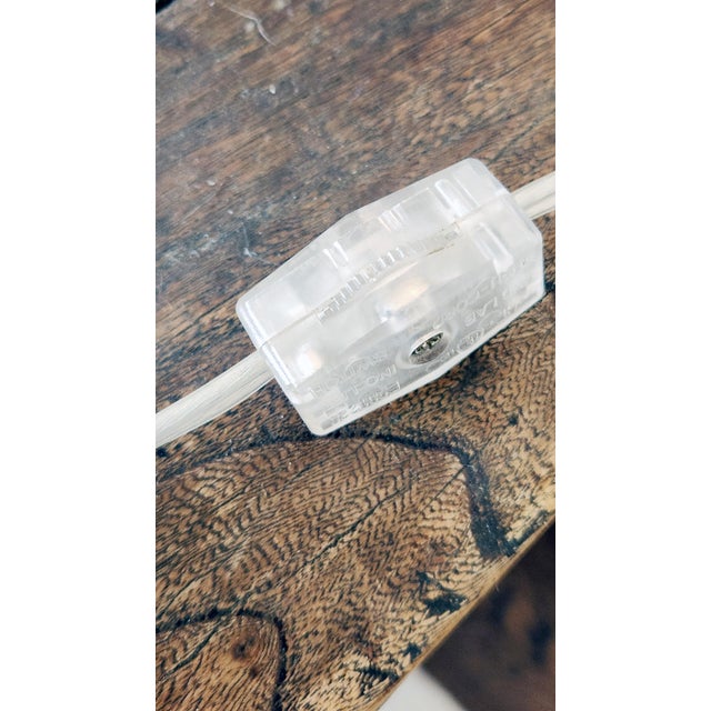 Silver Pair of Mid-Century Mercury Glass Table Lamps, Circa 1950s For Sale - Image 8 of 18