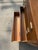 Mid Century Modern Walnut Highboy Dresser With Sculptural Brass Ring Pulls For Sale - Image 10 of 12