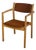Albin I Hyssna Oak Armchair Swedish Mid-Century Modern 1970s For Sale