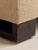 Wood 1990s Attributed Donghia Beige Armchair With Walnut Frame For Sale - Image 7 of 7