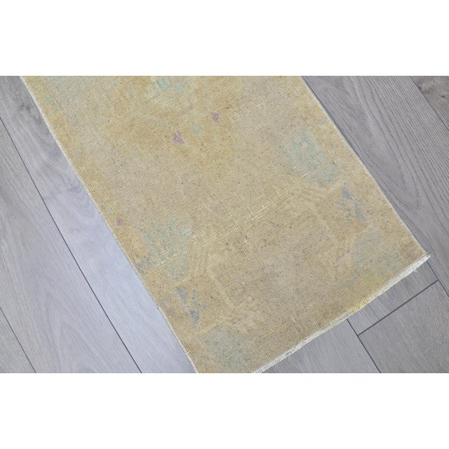 Art Deco 1960s Turkish Handmade Floor Rug For Sale - Image 3 of 6