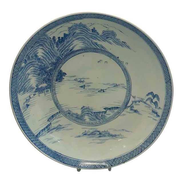 1860 Antique Japanese Imari Charger For Sale
