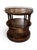 Theodore Alexander 3-Tier Leather & Wood Side Table For Sale - Image 10 of 13