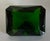 Large Emerald Facet Cut Green Glass Paperweight For Sale - Image 12 of 12