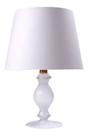 Italian Glass Table Lamp, 1950s
