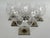 Berlin Smoke Foot Cognac Glass with Square Base by Georg Jensen for Rosenthal Studio Line, 1960s, Set of 6 For Sale - Image 7 of 7