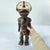 Early 20th Century Zimba Wooden Figure With Kaolin Pigment For Sale - Image 4 of 6