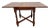 Antique Expanding Pub Kitchen Table Barley Twist Legs Rare Petite Size Solid Oak For Sale - Image 4 of 13