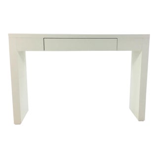 Bungalow 5 White Morgan Console Table For Sale