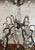 Brown Early 20th Century French Louis XV Style Six Light Bronze or Brass Chandelier With Abundance of Cut Crystal Prisms For Sale - Image 8 of 12
