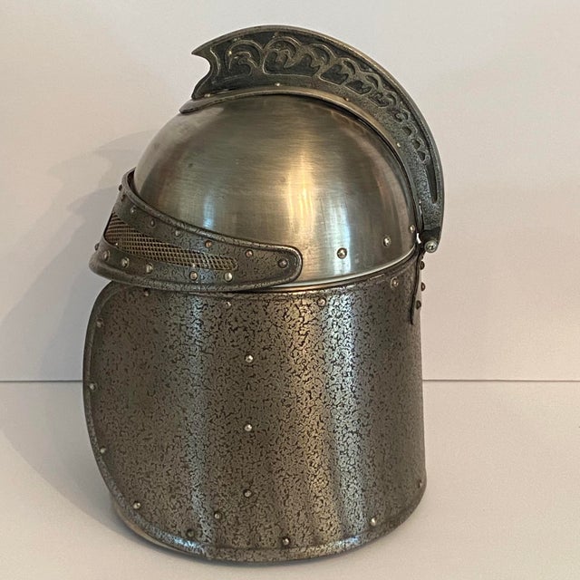 Seymour Mann Knight's Helmet Ice Bucket by Seymour Mann Camelot For Sale - Image 4 of 14
