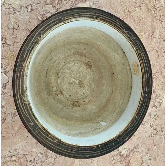 Blue Mid 19th Century Qing Dynasty Large Blue and White Bowl For Sale - Image 8 of 12