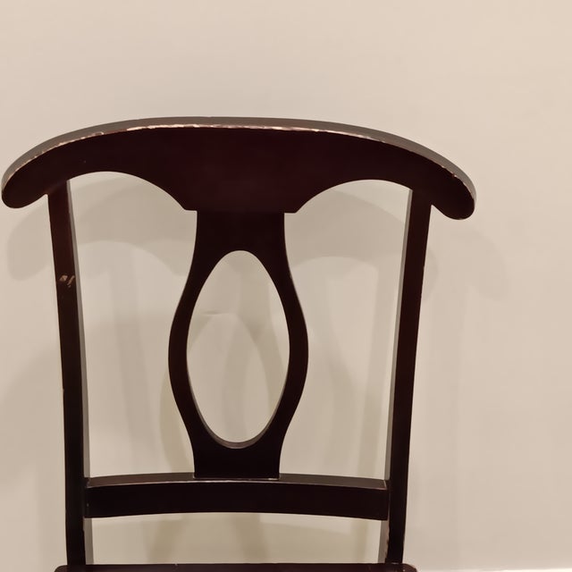 Late 20th Century French Style Folding Side/Accent Chair For Sale - Image 12 of 18