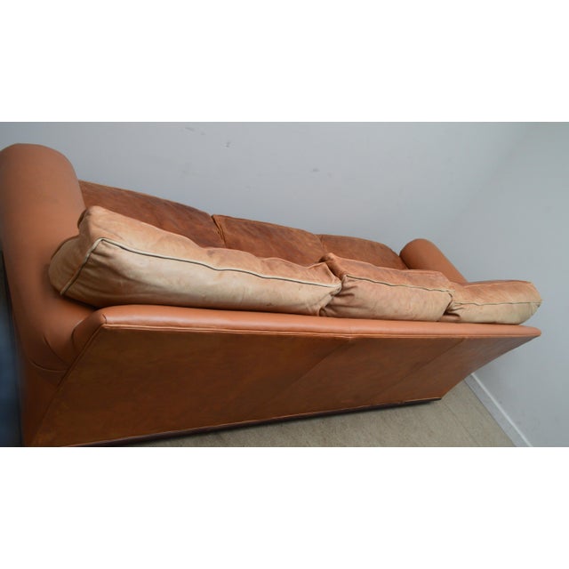 Ralph Lauren Leather Sofa For Sale - Image 14 of 18