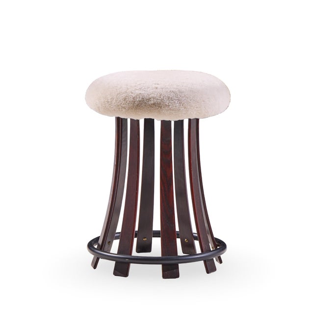 Dunbar Furniture Edward Wormley for Dunbar Mid Century Rosewood Toadstool For Sale - Image 4 of 8