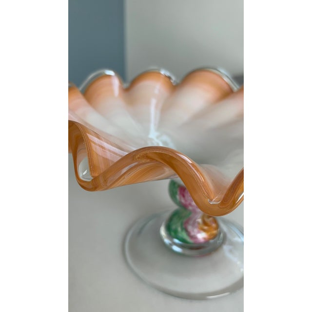 Murano Glass Bowl, Italy, 1980s For Sale - Image 3 of 14