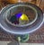 Metal Large Murano Glass Light Fountain, Italy, 1950s For Sale - Image 7 of 13