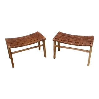 Roost Padron Ottomans - a Pair For Sale