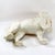 Cream Large 19th-Century English Staffordshire Standing Collie Dogs With Glass Eyes - A Pair For Sale - Image 8 of 14