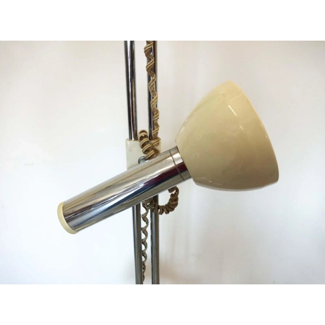 Ivory Floor Lamp from Luci, 1970s For Sale - Image 8 of 11