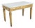 Italian 18th Century Giltwood Console with Original Marble Top For Sale
