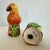 Yellow Vintage Ceramic Tropical Bird Salt and Pepper Shakers For Sale - Image 8 of 8