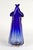 1970s Mid-Century Modern Blue Murano Glass Vase, Italy, 1970 For Sale - Image 5 of 18
