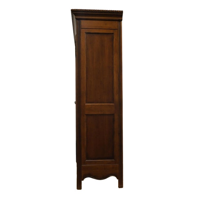 Hickory White Chateau Collection Country French Style 58" Clothing / Media Armoire 64558-64 For Sale - Image 10 of 12