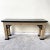 Chinoiserie Chinoiserie Black Tessellated Stone Top Console Table For Sale - Image 3 of 10
