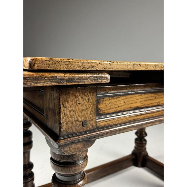 English Extendable Table, 1700 For Sale - Image 3 of 18