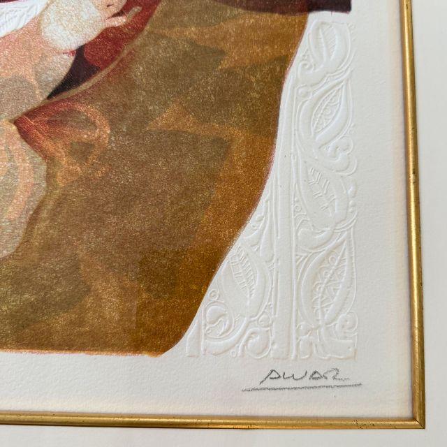 2003 Alvar Suñol Munoz-Ramos, Embossed Lithograph Signed/Numbered Print, 16/250, "Maternitat, Naturi 1 Pau" For Sale - Image 6 of 14