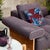 Cassina Metal, Teak and Fabric Sail Out Outside Ottoman by Rodolfo Dordoni for Cassina For Sale - Image 4 of 6