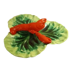 1960s Chadwick Japan Ceramic Divided Lobster Bowl