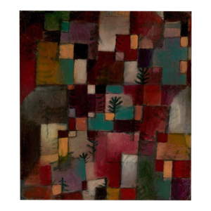 Paul Klee 'Redgreen and Violet Yellow Rhythms' Archival Pigment Print Unframed Reproduction