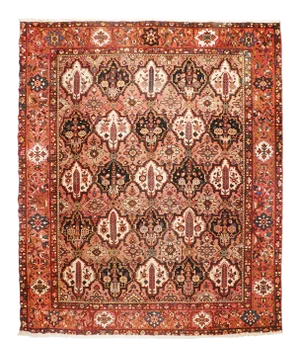 Vintage Persian Bakhtiar Rug