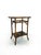 Antique English Chinoiserie 2-Tier Tiger Bamboo Side Table, 1870 For Sale - Image 3 of 11