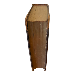 Hitchcock's New and Complete Analysis Leather Bound Book of the Holy Bible, Circa 1873