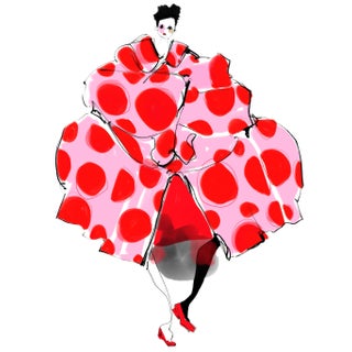 Polka Dot Comme by Annie Naranian For Sale