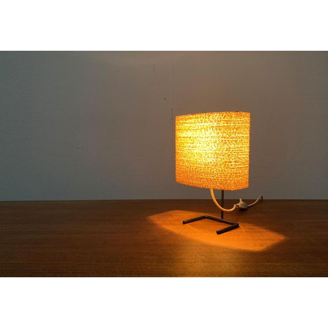 Metal Mid-Century Minimalist Table Lamp, 1960s For Sale - Image 7 of 18