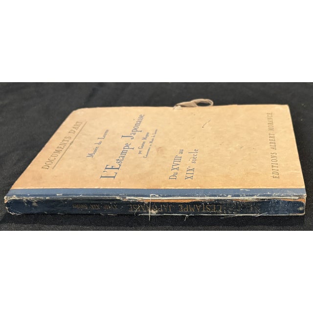 French Japanese Prints by 18th & 19th Century Artists, Collected by Gaston Migeon, Louvre Museum Curator, 1923 Vol 2 For Sale - Image 3 of 18