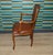 Baroque Chippendale Chair in Skai and Faux Leather, 1960s For Sale - Image 3 of 9