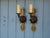 1920s French Serpent Wall Sconces in Ornate Bronze and Gold, 1920s, Set of 2 For Sale - Image 5 of 18