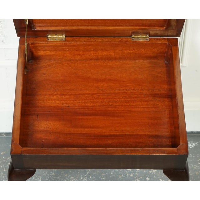 Piano Stool with Storage on Claw & Ball Feet from Laidler Robsons For Sale - Image 16 of 18