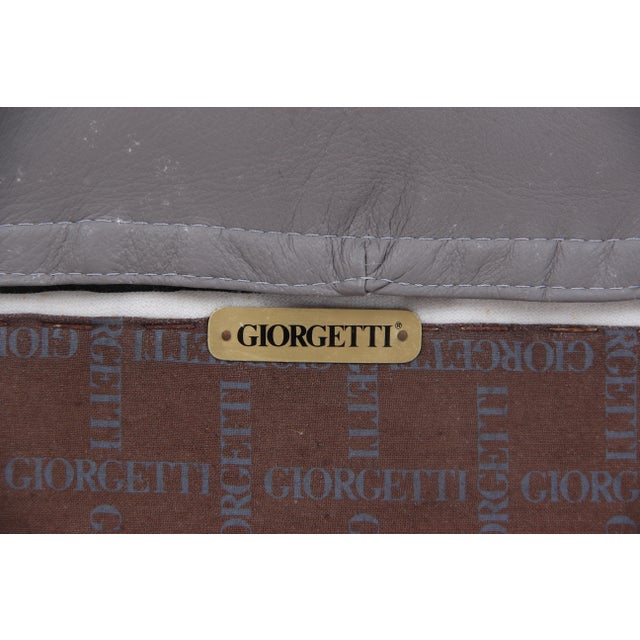 Italian Progetti Armchairs by Umberto Asnago for Progetto Arcadia, 1980s, Set of 6 For Sale - Image 16 of 18