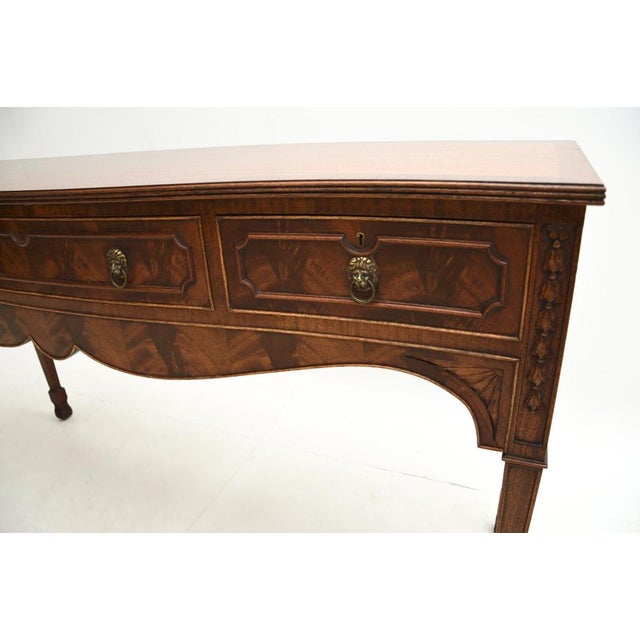 Vintage Georgian Console Table, 1930s For Sale - Image 10 of 11