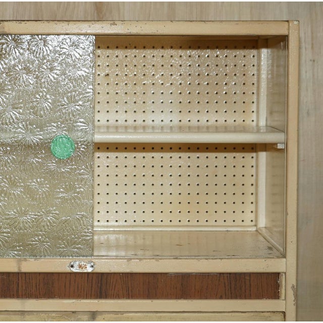 English Kitchen Haberdashery Cabinet, 1950s For Sale - Image 4 of 18