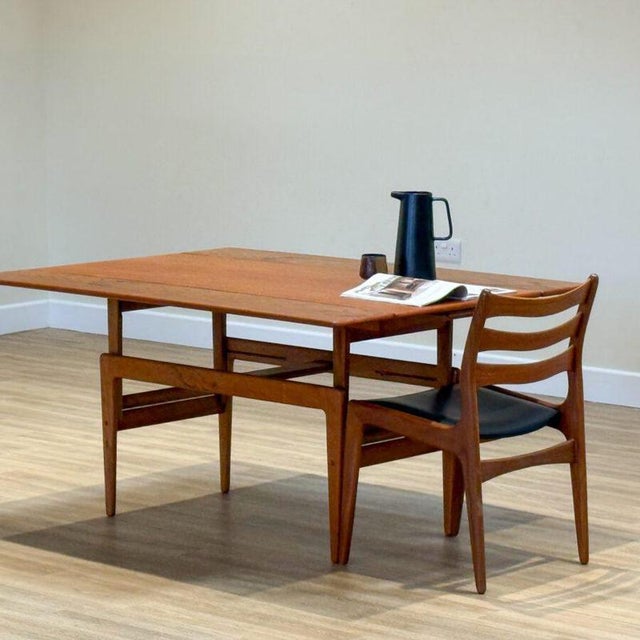 VM 120 Metamorphic Table by Kai Kristensen for Vildbjerg Møbelfabrik, Denmark For Sale - Image 12 of 15