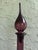 1960s 1960s Italian Empoli Amethyst Glass Genie Bottle Decanter With Original Stopper – 26.75” Tall For Sale - Image 5 of 11