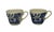 Vintage Eit Blue Willow Pagoda Design Ironstone Tea Coffee Cups - a Pair For Sale - Image 12 of 12