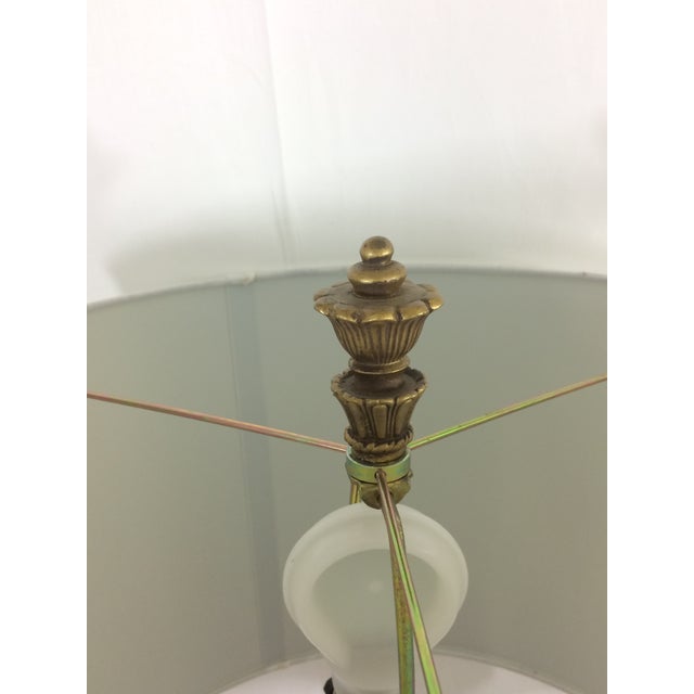 Sculpture Materials Plaster Pricket Lamp For Sale - Image 7 of 8
